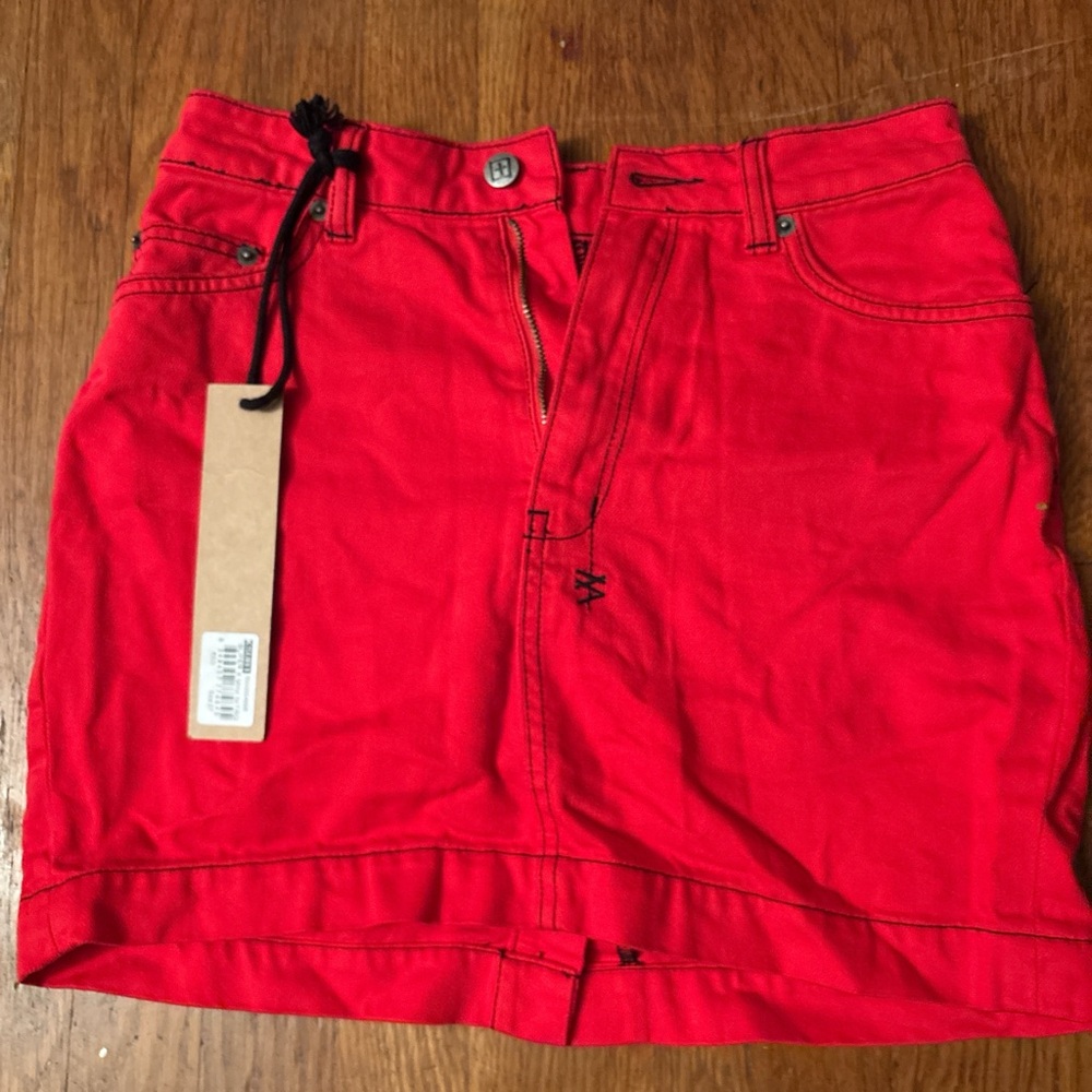 Ksubi Bright Red Denim